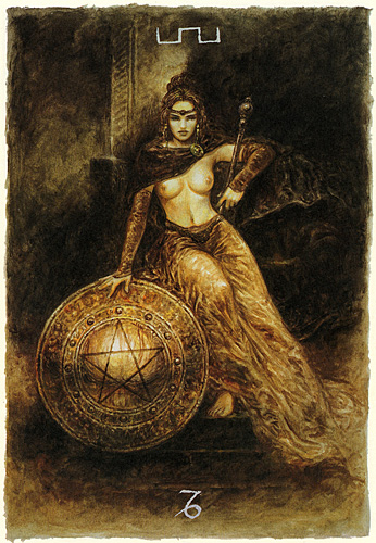 Minor Arcana: Pentacles - Queen of Pentacles